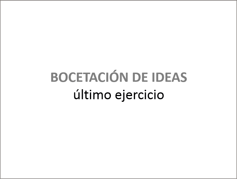 BOCETACION - Ejercicio Final 2015